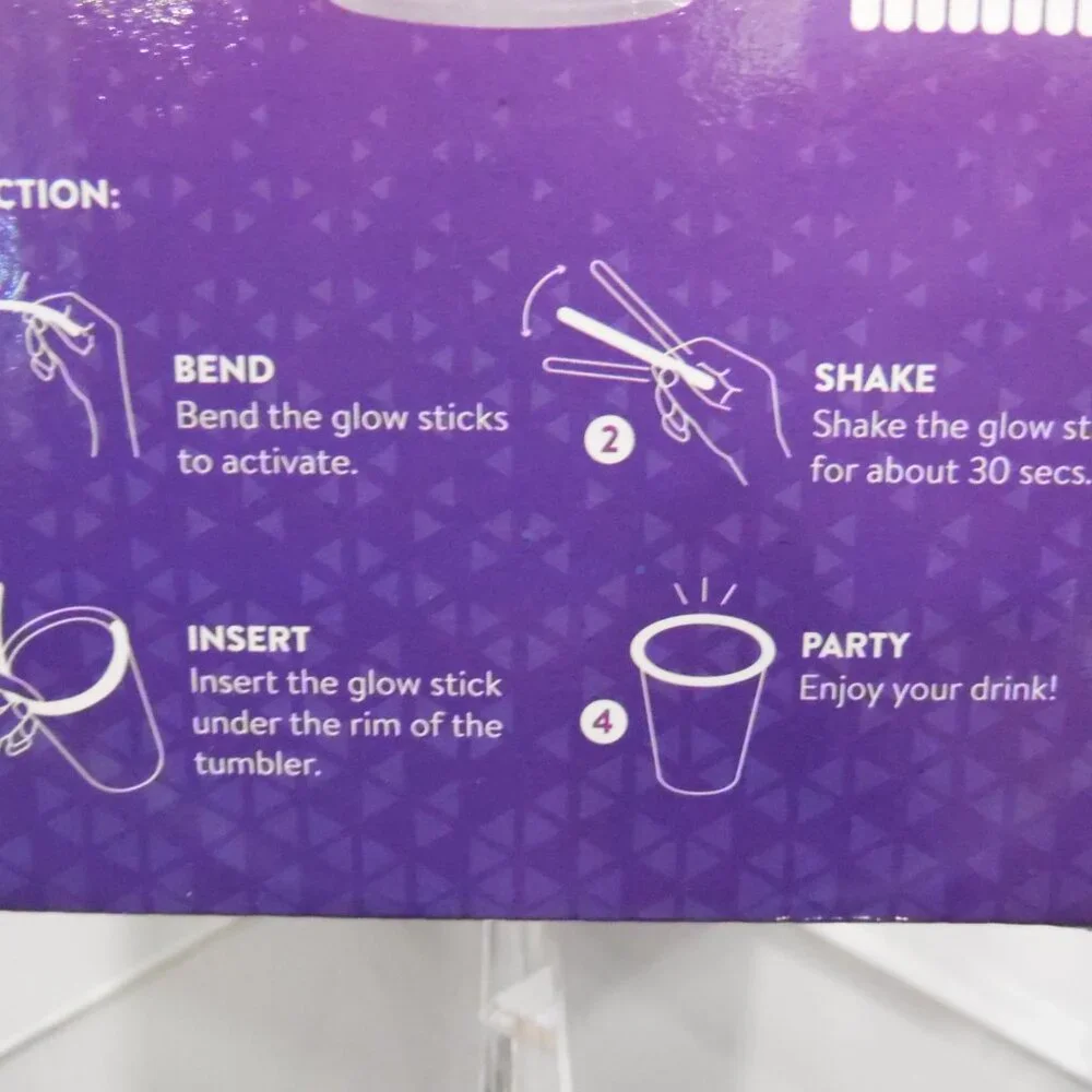 SERV Neon Glow Tumblers